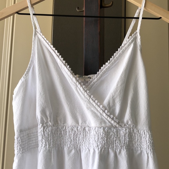 Converse One Star White Strappy Eyelet Sundress Sz XL - Picture 2 of 11